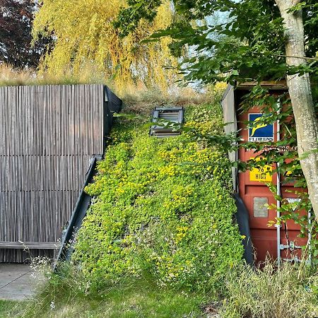 Tiny-House Van Zeecontainers Bij Het Bos Oranjewoud Екстер'єр фото